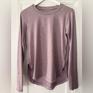 Athleta Uptempo Top Heathered Magenta Size XS